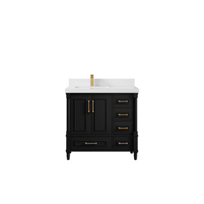 Ensemble de meuble-lavabo simple 36 po Aberdeen