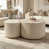 Beige et blanc sélectionné