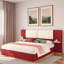 Lit plateforme tapissier avec tablettes-742419362-742419365