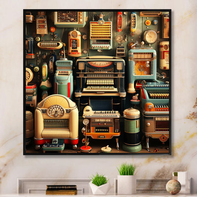 Nostalgic Jukebox Tunes 5 - Jukeboxes Wall Art