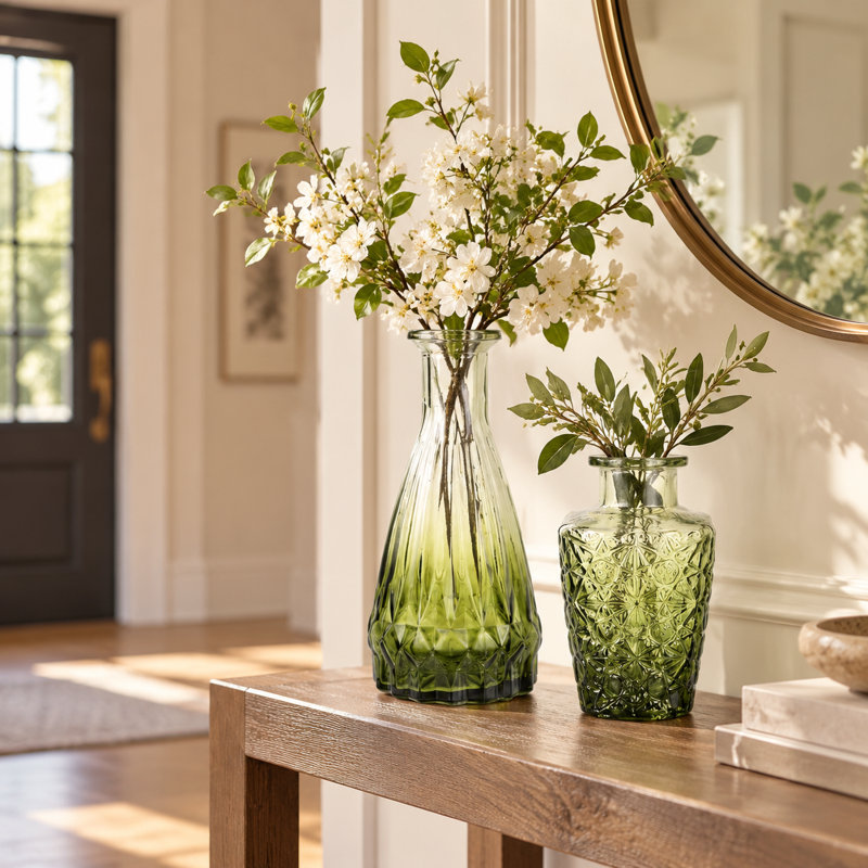 Glass Table Vase - Set of 12