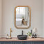 Miroir mural avec rangement