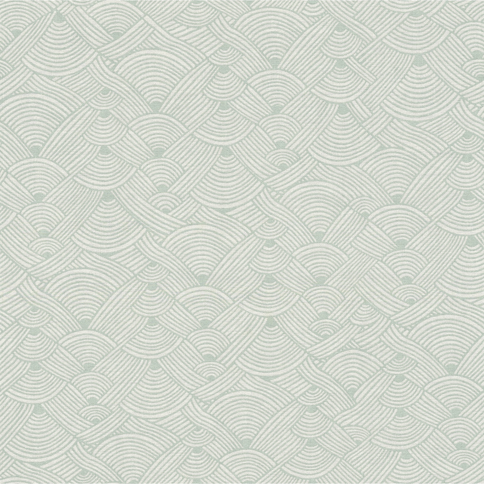 Fusion Wallpaper Roll, Green/White