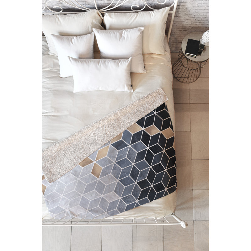 Elisabeth Fredriksson Throw Blanket, 60" L x 50" W, Blue
