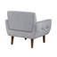 Fauteuil d'appoint capitonné-896023952