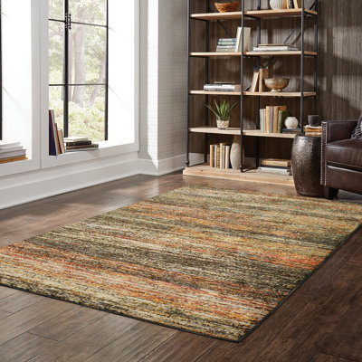 Tapis doré / gris anthracite Bobby