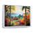 White Floater Framed