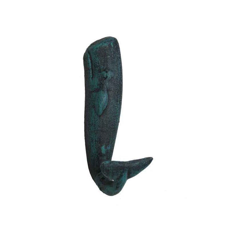 Llanes Metal Wall Wall Hook, Seaworn Blue