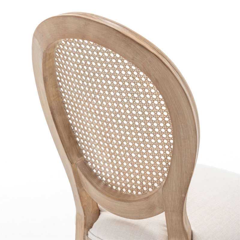 Chaises de salle à manger Farmhouse, Beige