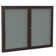 Enclosed Fabric Bulletin Boards Enclosed Cabinet Fabric Bulletin Board