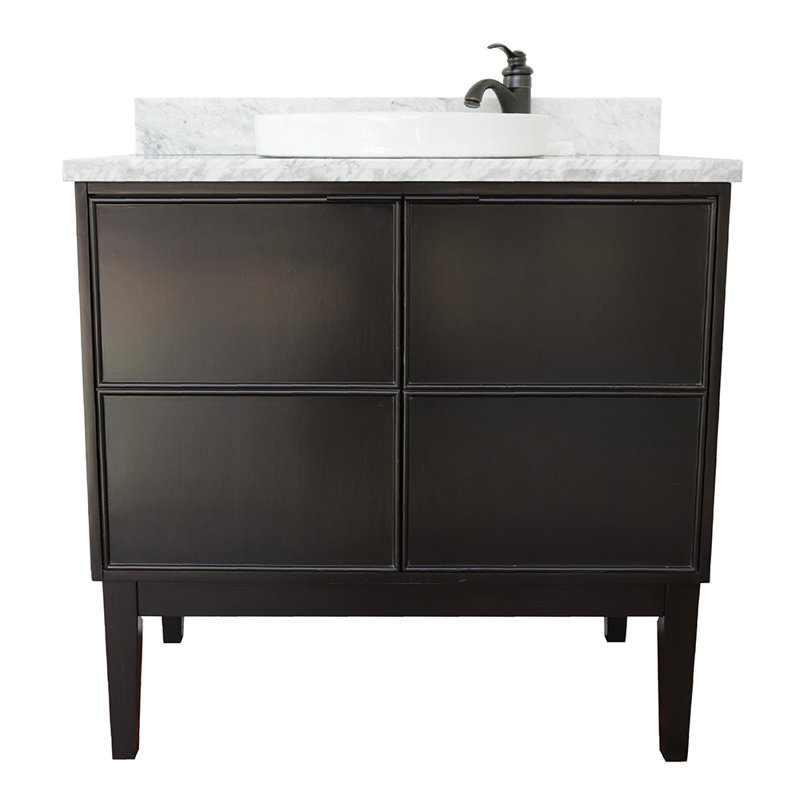 Ensemble de meuble-lavabo simple 37 po Espalda