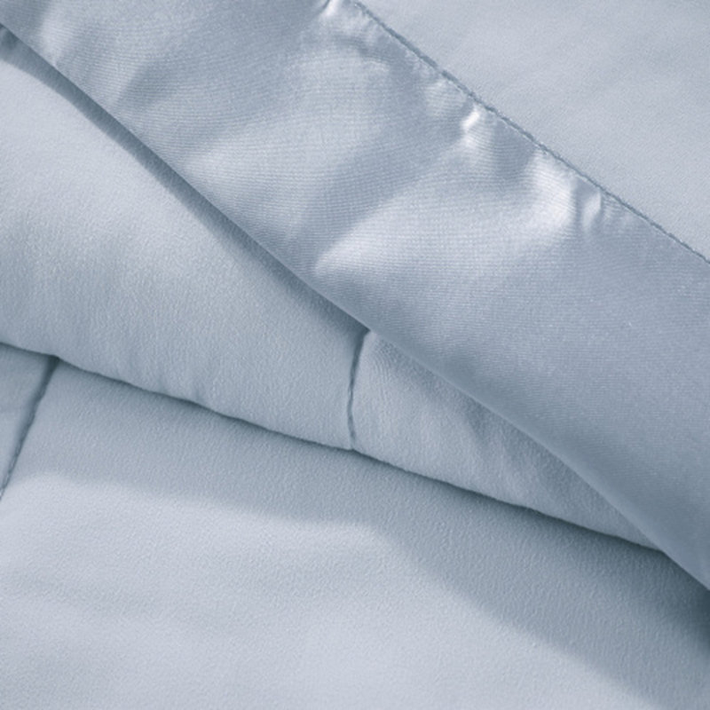 Couverture douce et confortable, Bleu, Très grand lit