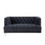 Causeuse en velours Hauteur de 64 po-402729640
