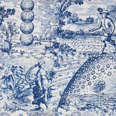 3 COLORS / Elanias Lightweight 100% Cotton Printed Toile Fabric – Classic  Modern Fabrics