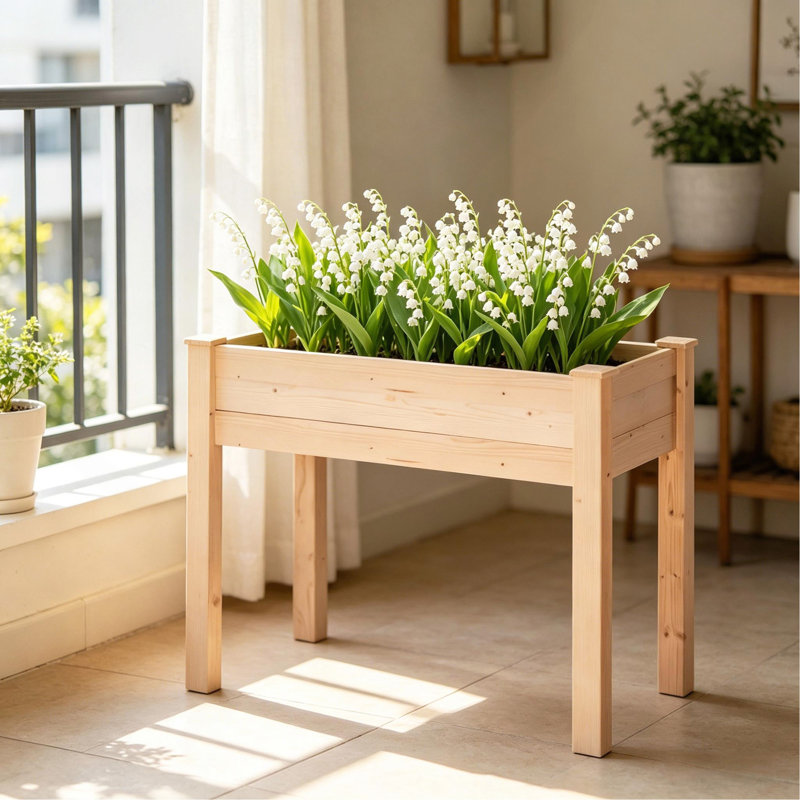 Boîte à fleurs en bois, jardin surélevé, boîte à fleurs