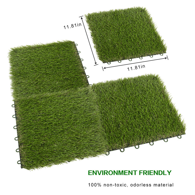 VanityIn Outdoor Artificial Grass Set of 9