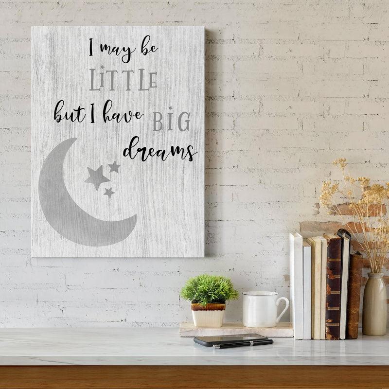 " Big Dreams ", 36" H  x 24" W x 1" D