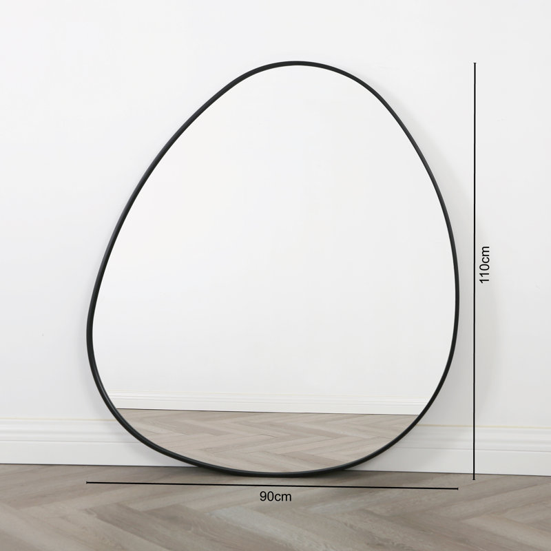 Myiesha Metal Irregular Wall Mirror