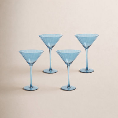 Malden Optic Martini Glasses, Set of 4