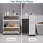 Armoire mobile avec espace de rangement étroit-114193756
