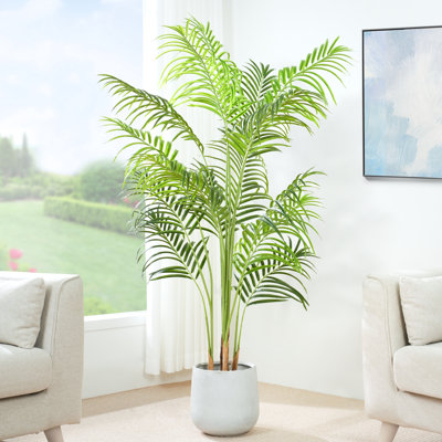 Anjie Faux Palm Tree in Pot