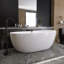 59'' x 29.5'' Freestanding Soaking Acrylic Bathtub