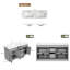 Meuble-lavabo double 59,3 po Modern Shaker-302515504