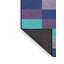 Tapis mauve/bleu à motifs-17285811