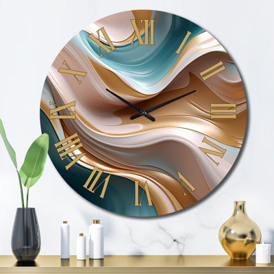 Horloge murale liquide Tender Wave Harmony