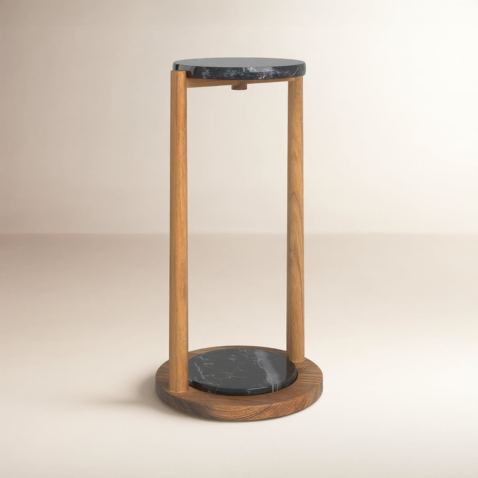 Kamba End Table, Black