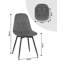 47cm H Velvet Upholstered Side Chair-203580163