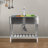 Stainless Steel Kitchen Sink Freestanding Sink with Faucet