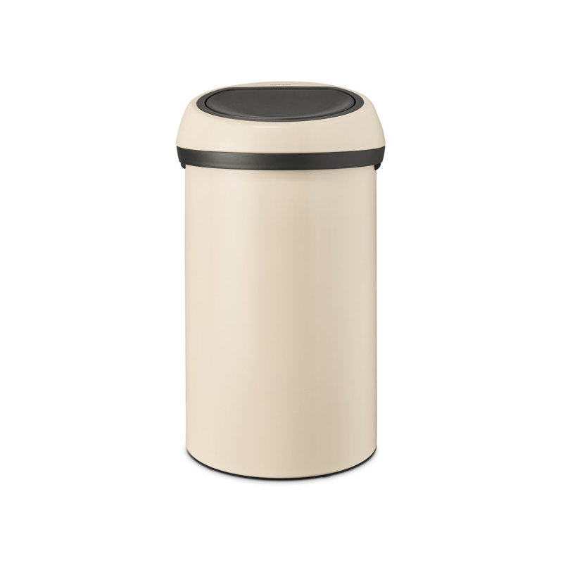 Brabantia 60 Litre Touch Bin, Soft Beige
