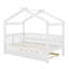 Lit maison avec lit gigogne-818125587