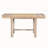 6-Piece Extendable Dining Table with Footrest