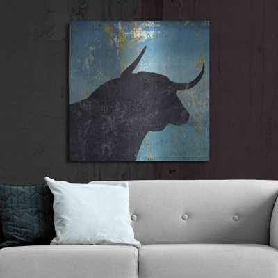 "Bulldom 2" par Karen Smith sur métal