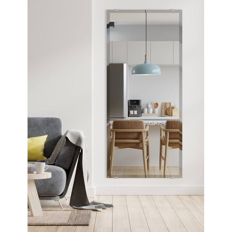 Flat Wall Mirror, 65.5" x 25"