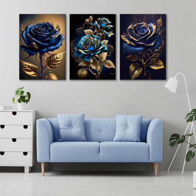 3 Piece Wrapped Canvas Print