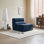 Luxury Cloud-Soft Velvet Single Sofa Chair,Soft Compress Sofa Perfect For Living Rooms, Offices, And Small Apartments