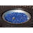 Fire Sense Premium Sparkling Reflective Tempered Fire Glass for Fire Pits Easy to Install-10 Lbs Crystal Clear-20603121