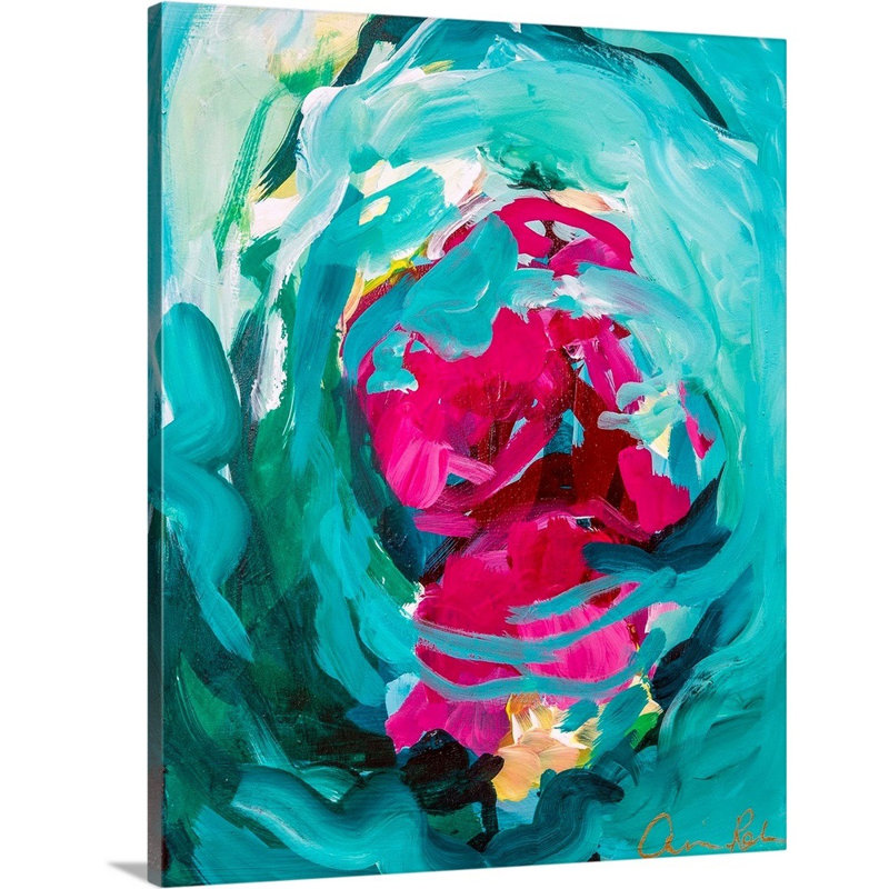 "Swang" par Amira Rahim, reproduction d’art sur toile, H 20 po x l 16 po x P 1,25 po, Toile tendue