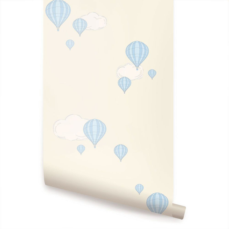Carreau de papier peint adhésif et colle à l’air chaud Hazen, L 2 pi x H 18 pi, Jaune