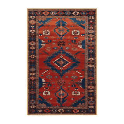 Machine Washable Turkish Brown Area Rug