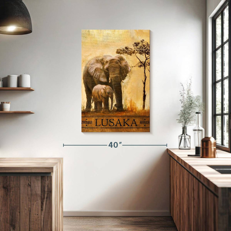 Brampt Lusaka, 39" H x 26" W