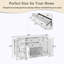 Buffet 58,3 po avec 4 portes-426670412