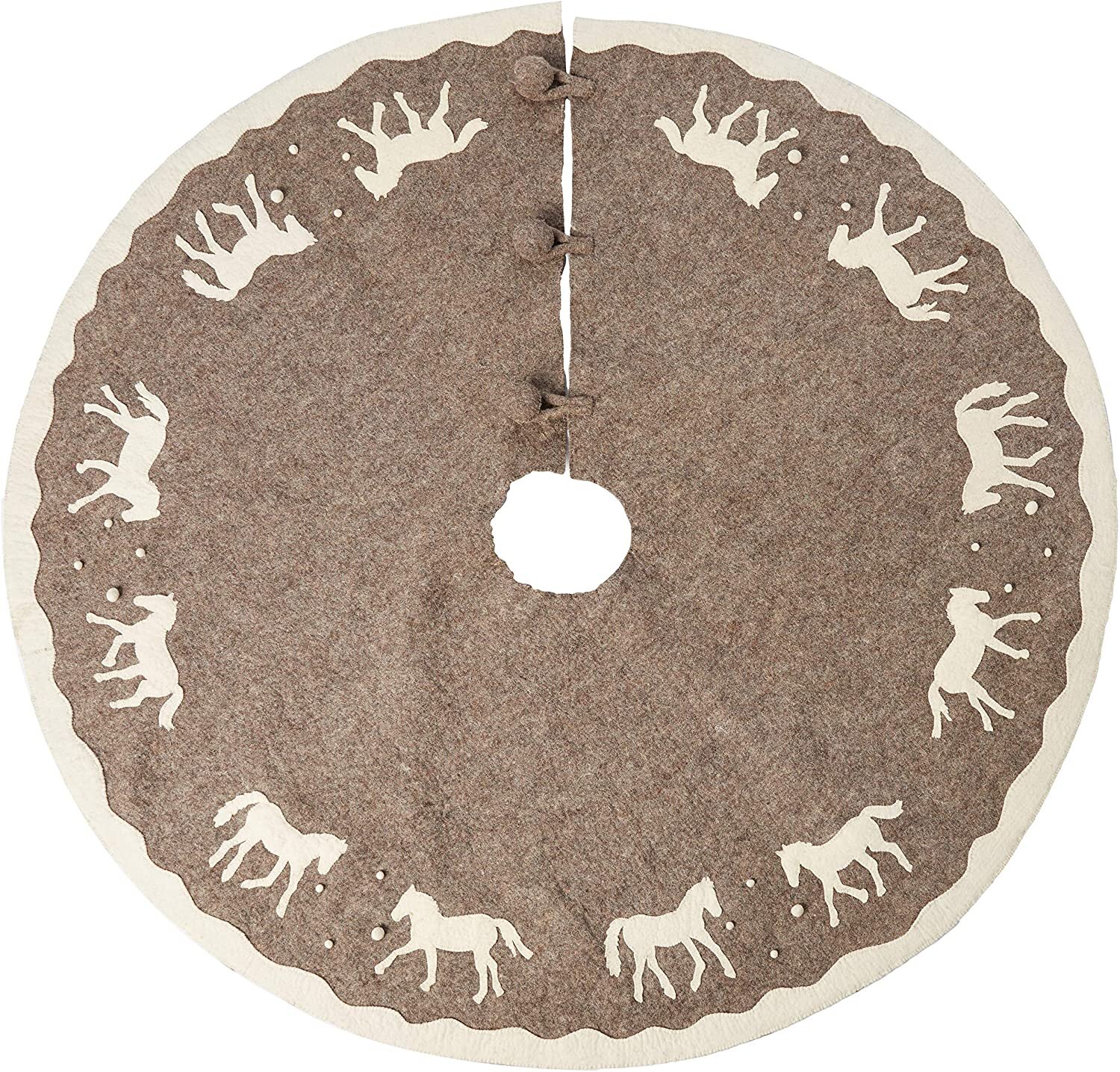 Arcadia Home Felt Tree Skirt Wayfair   Felt Tree Skirt 