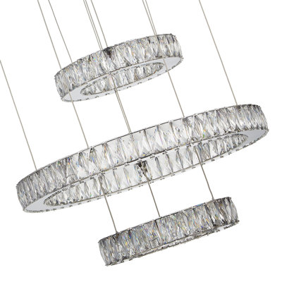 6 - Light LED Chandelier
