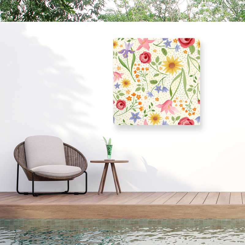 Toile d'extérieur Fiona Stokes-Gilbert, H 14 po x l 14 po