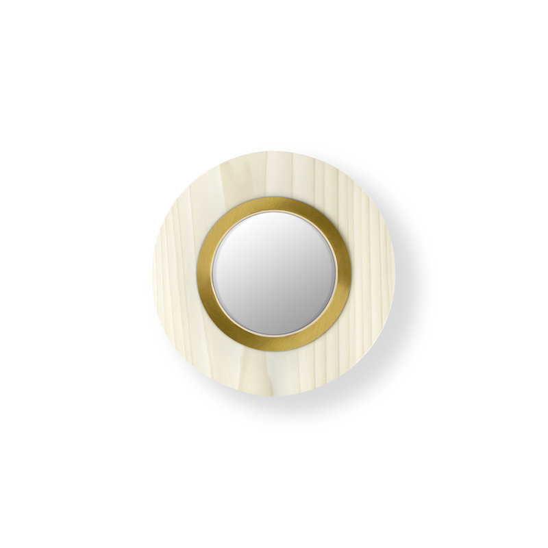Lens 1 - Light LED Wallchiere, Gold, White