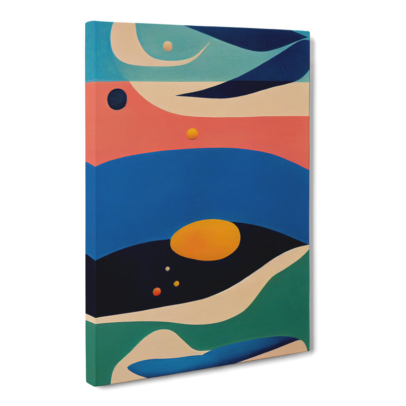 Ocean Abstract Vol.2 - Wrapped Canvas, 76cm H x 50cm W x 3cm D